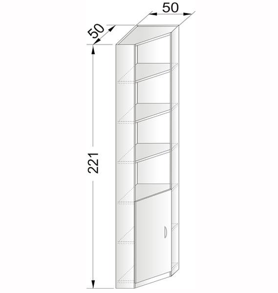 Rohový modul RB50